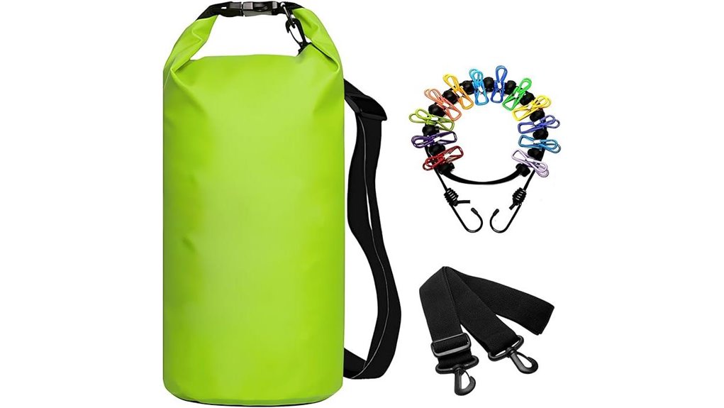 portable wash bag with line