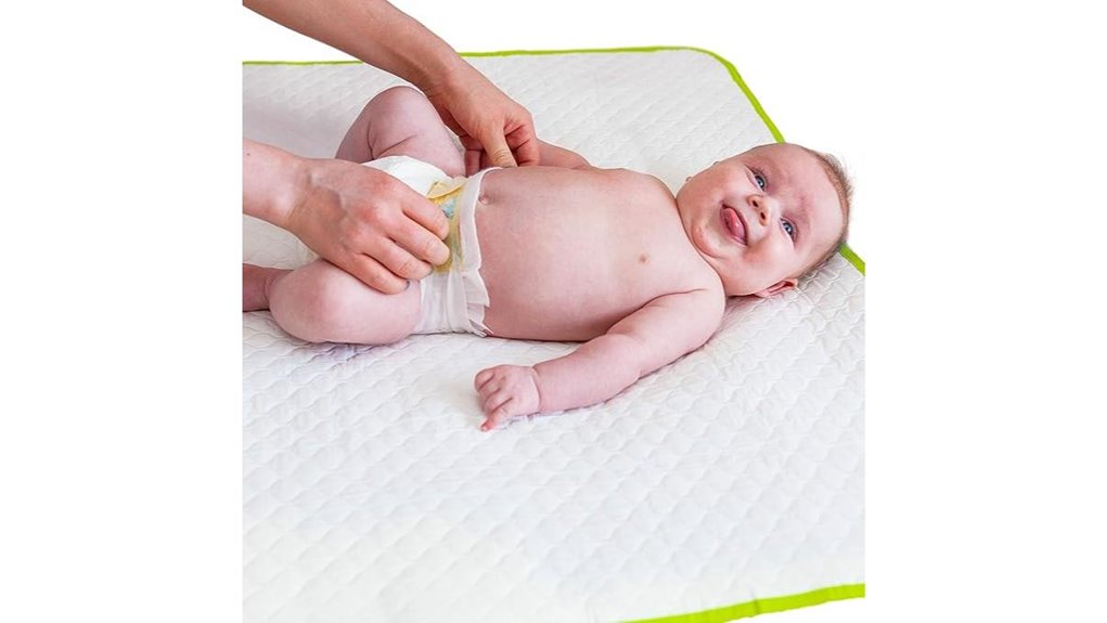 portable waterproof foldable baby changing pad