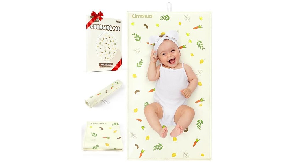 portable waterproof foldable diaper pad