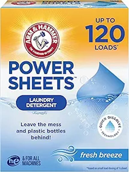 power sheets fresh breeze