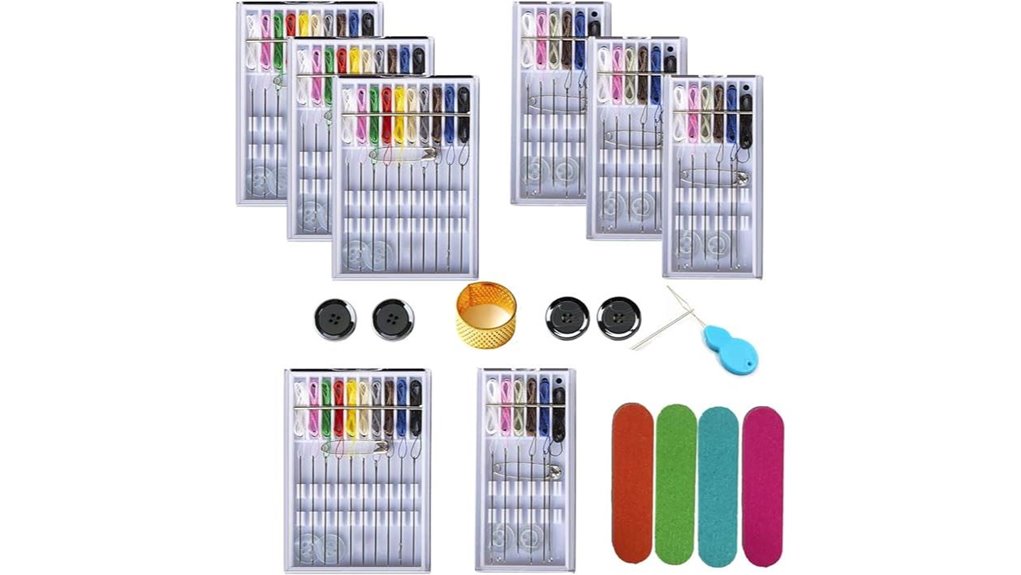 pre threaded travel sewing kit