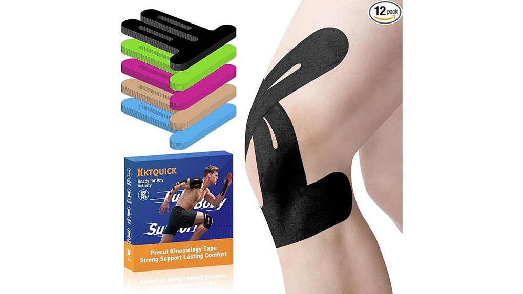 precut kinesiology knee tape