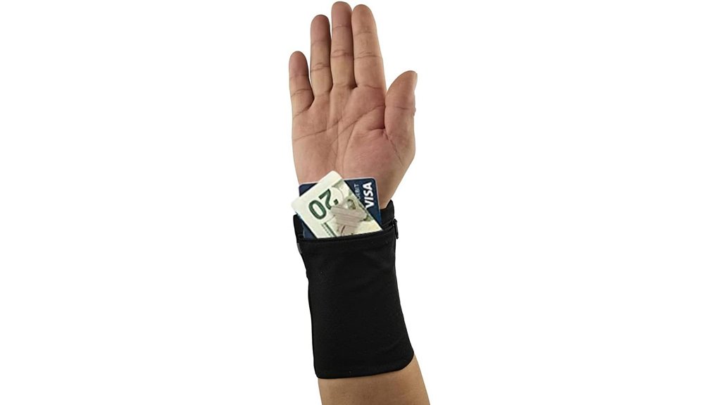 premium wrist phone wallet