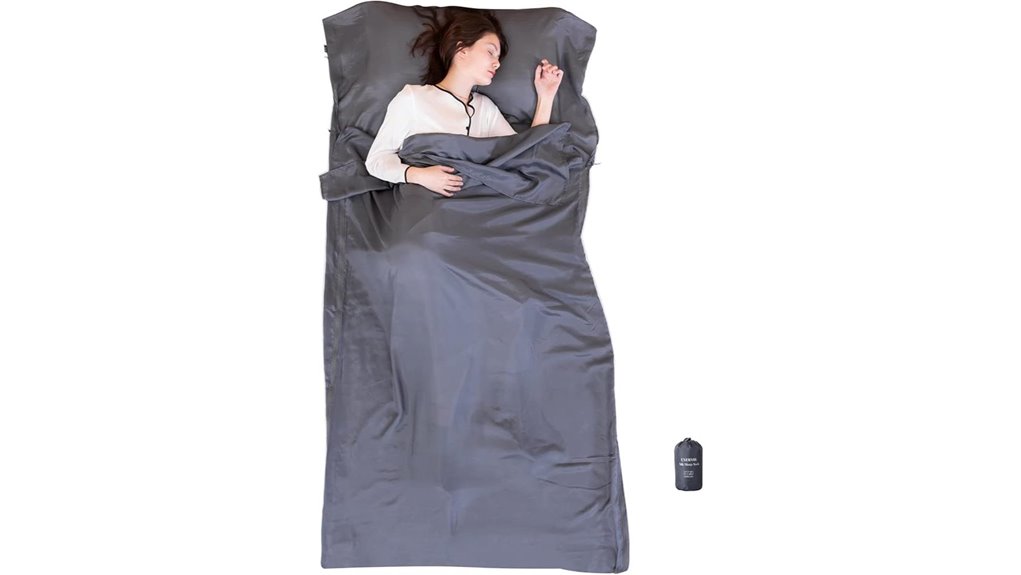 pure 100 silk adult sleep sack