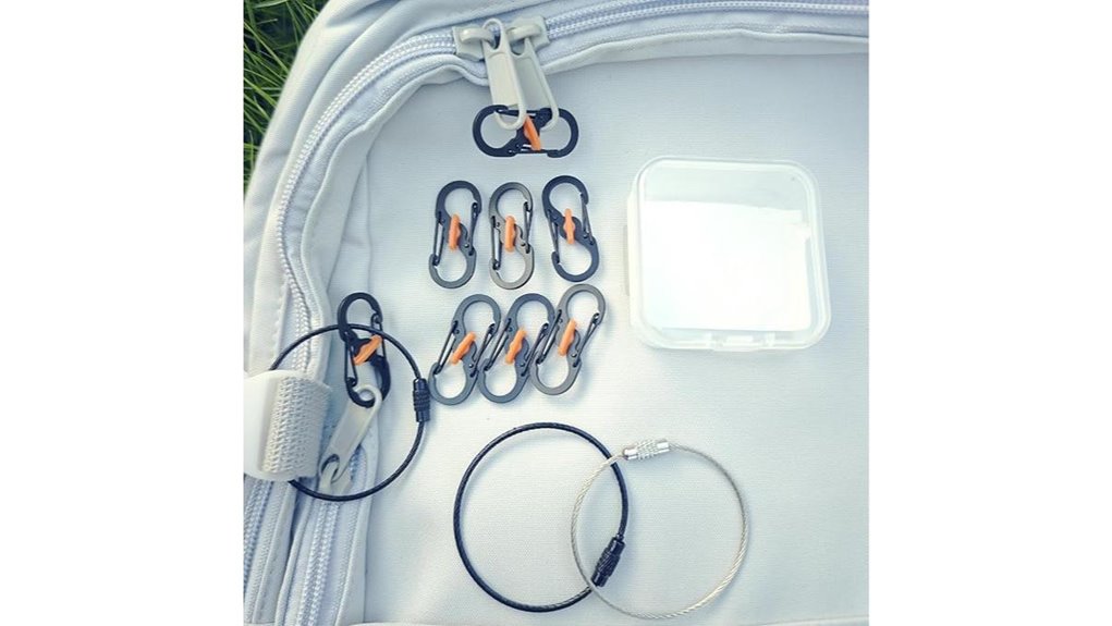 qivievsa lockable travel clips