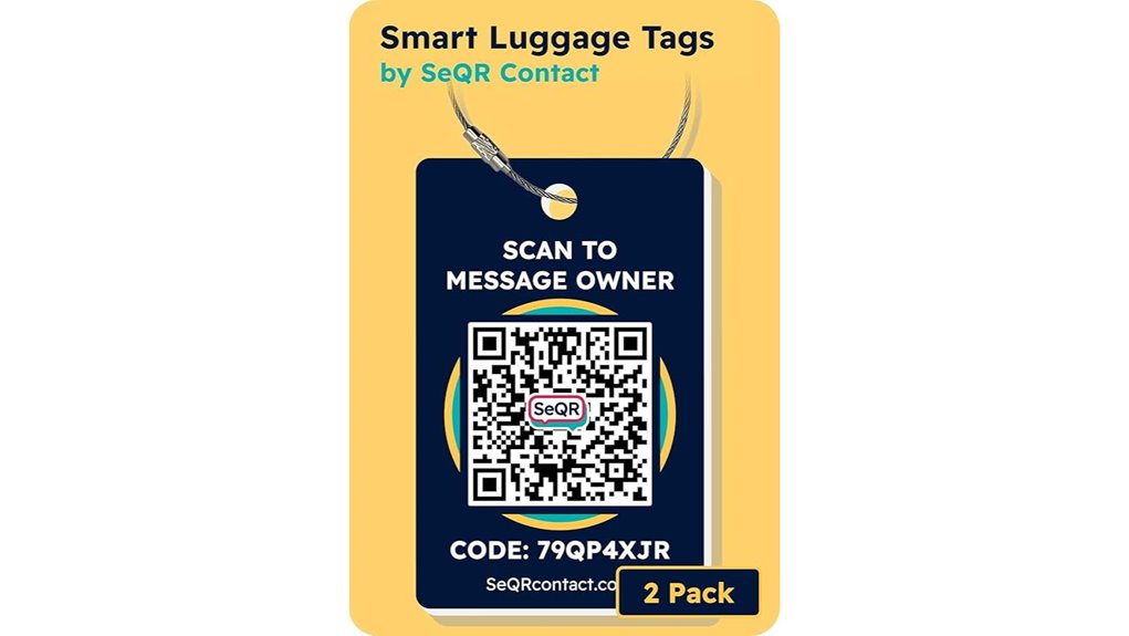 qr luggage gps airtag