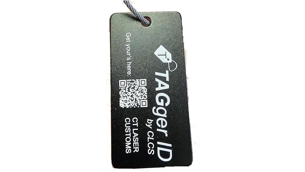 qr privacy luggage tag