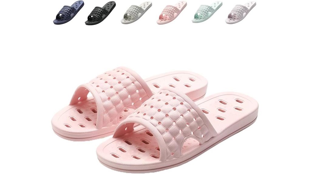 quick dry non slip dorm slides