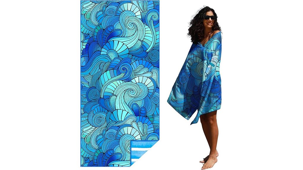 quick dry sand free microfiber towel