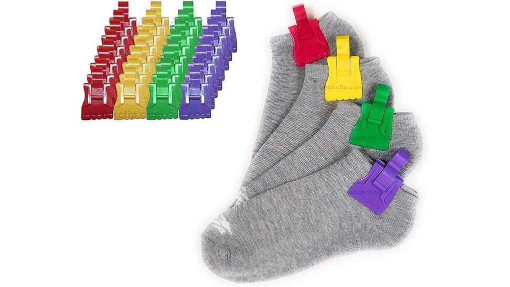 rainbow 32 washer safe sock clips
