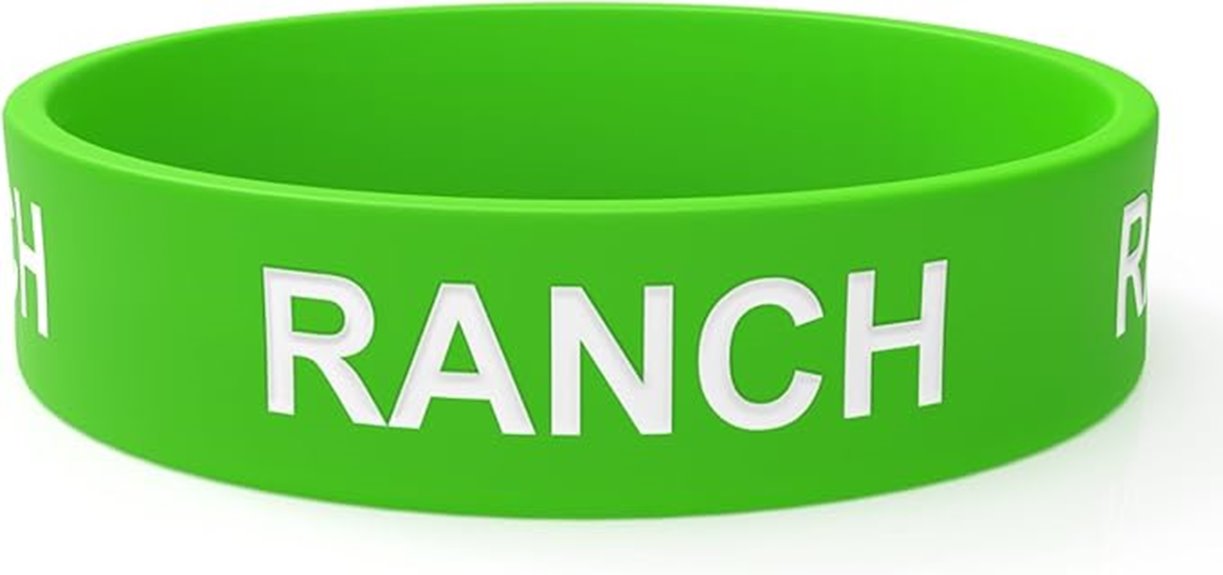 ranch silicone squeeze bottle band