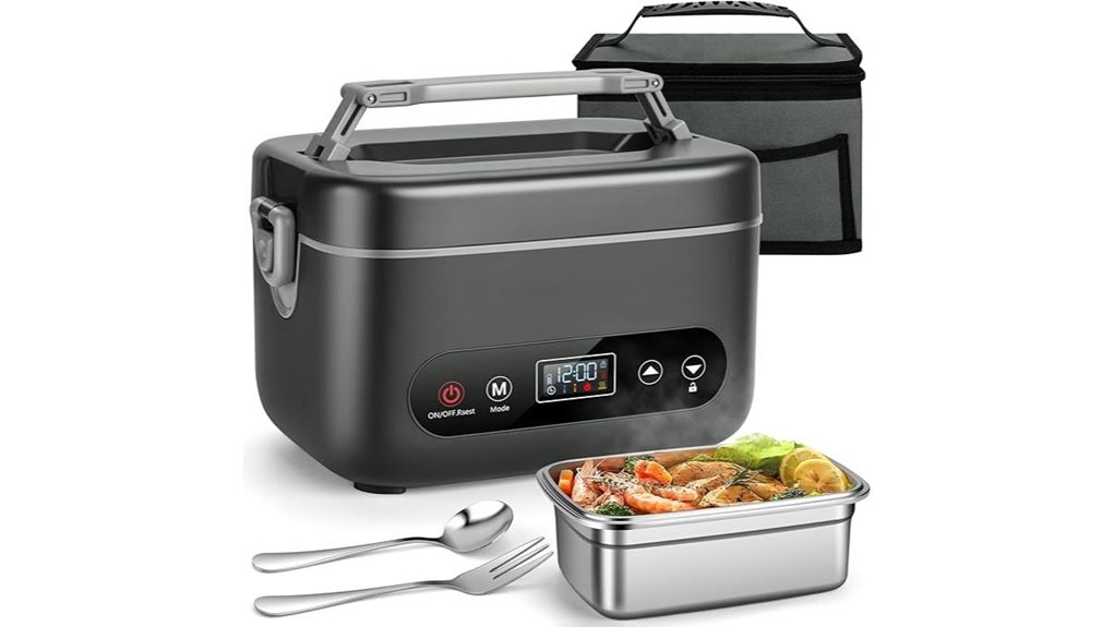rechargeable 1 2l cordless lunchbox