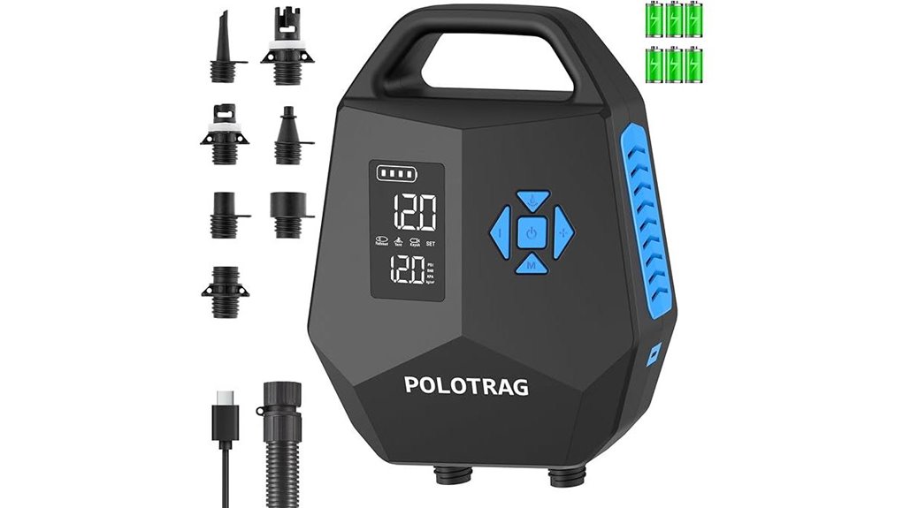 rechargeable 20psi portable sup