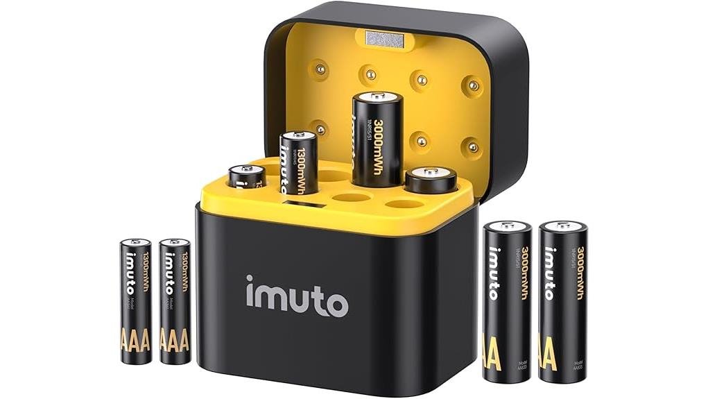 rechargeable aa and aaa