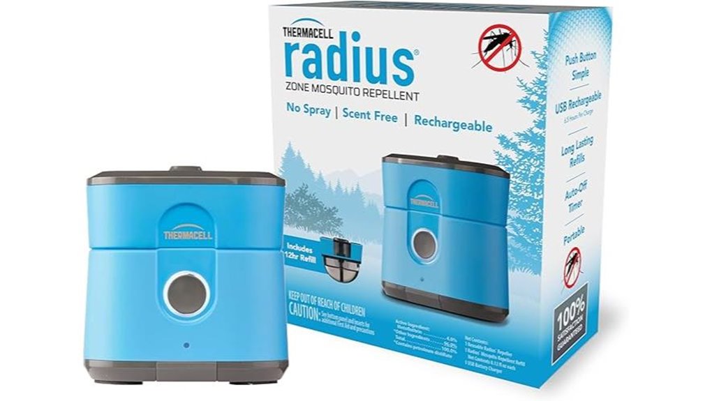 rechargeable mosquito repeller patio