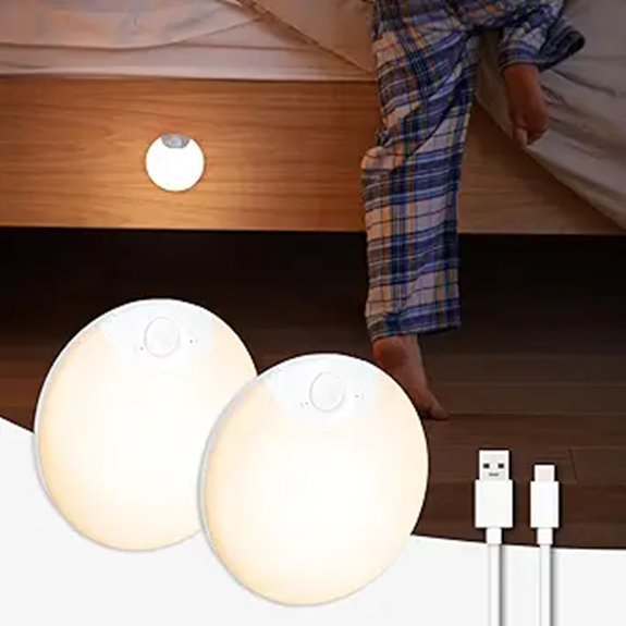 rechargeable motion sensor magnetic nightlight