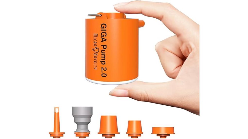 rechargeable portable camping airpump