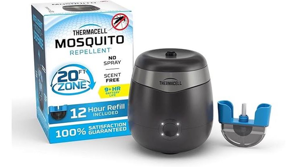 rechargeable scent free mosquito repeller
