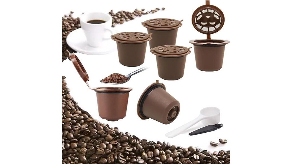 refillable nespresso compatible espresso capsules