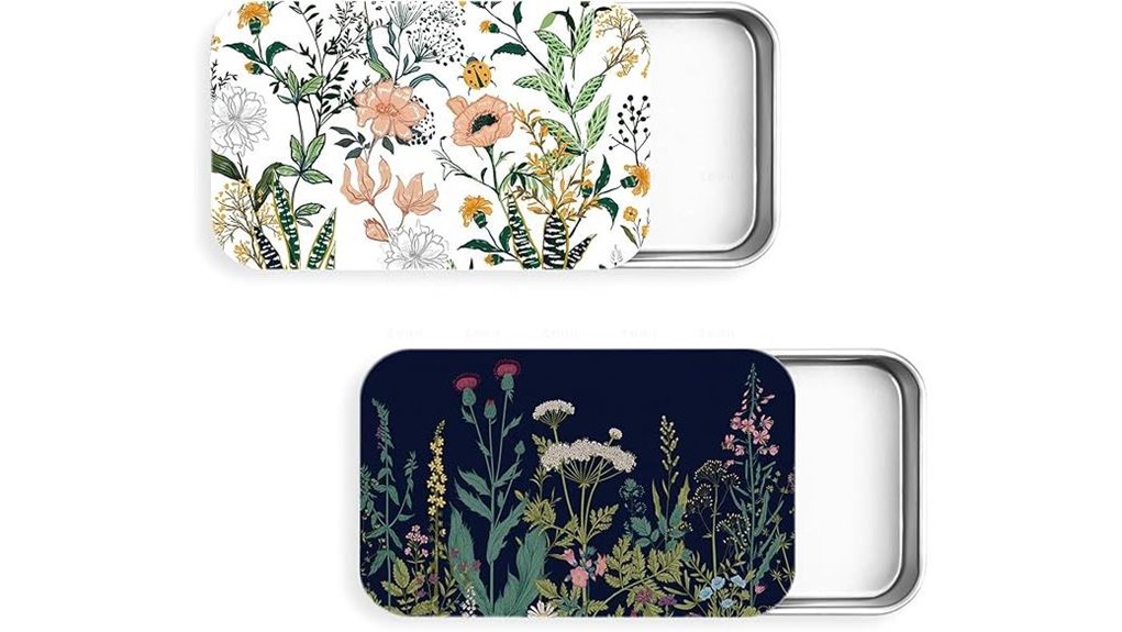 refillable travel floss pick case