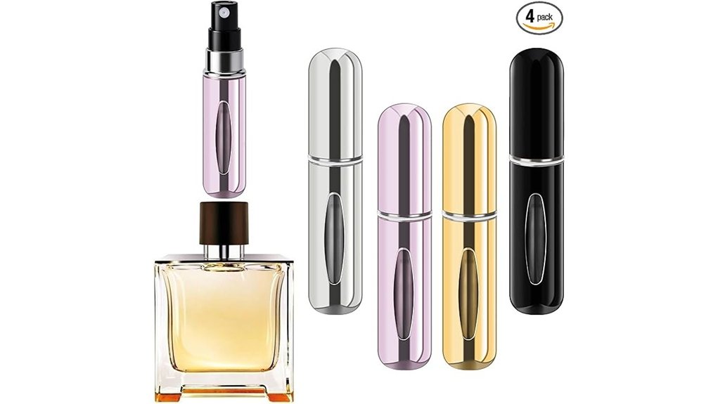 refillable travel perfume atomizers