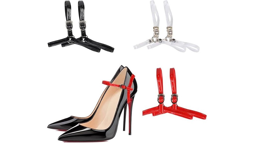 removable elastic heel straps