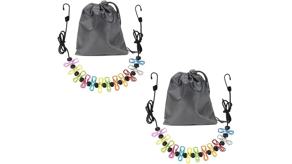 retractable travel clothesline 2 pack