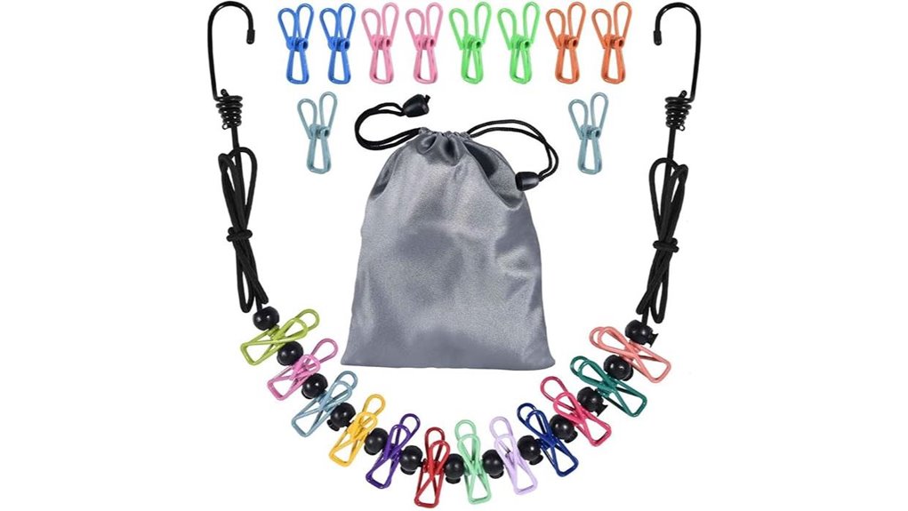 retractable travel clothesline twenty two