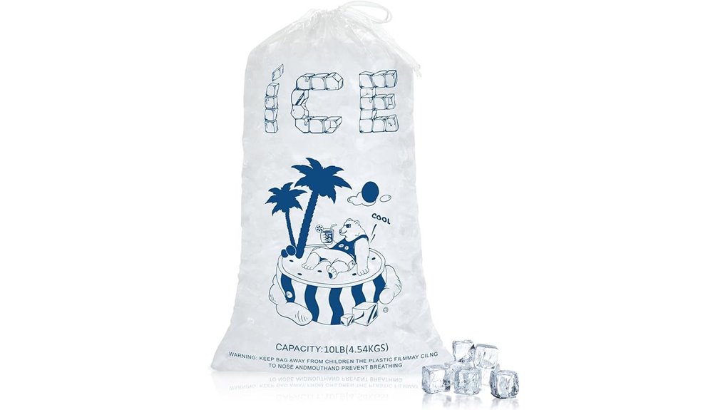 reusable 10 pound ice bags