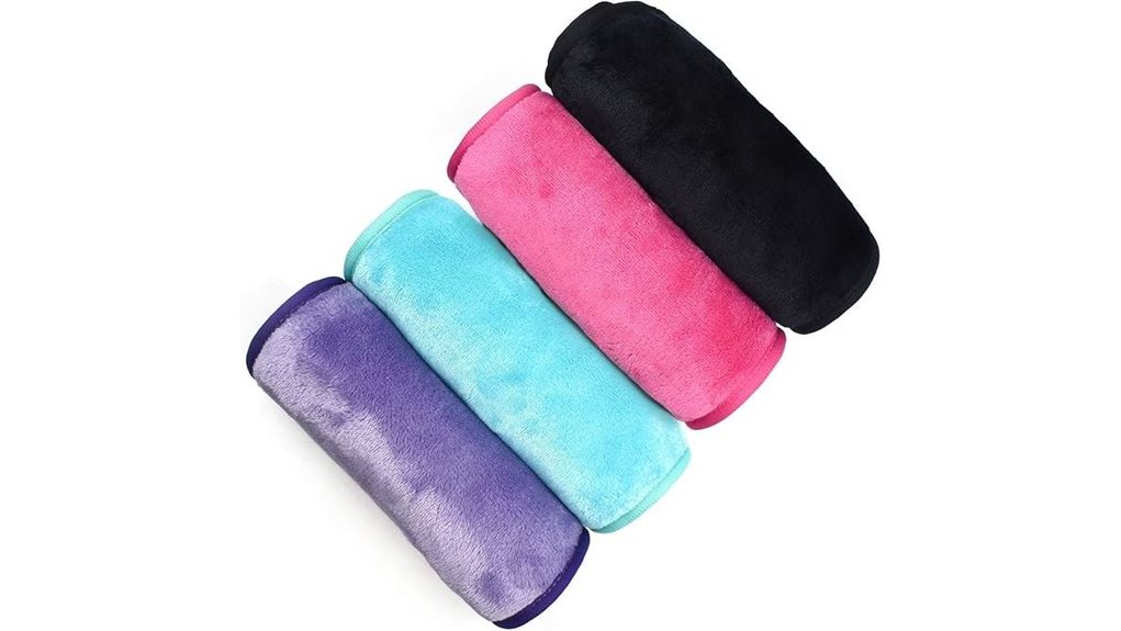 reusable microfiber makeup remover cloths
