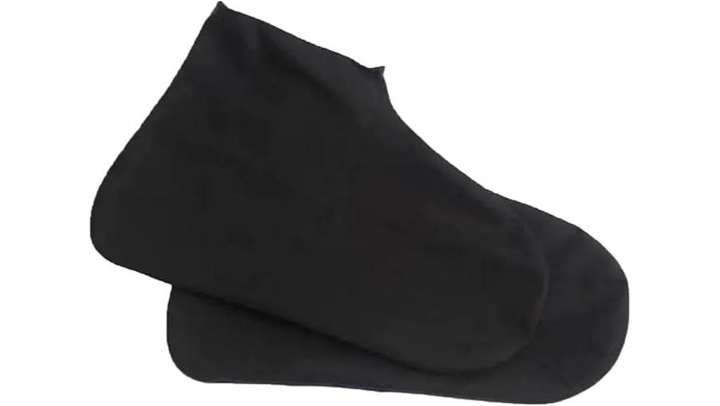 reusable non slip waterproof shoe covers