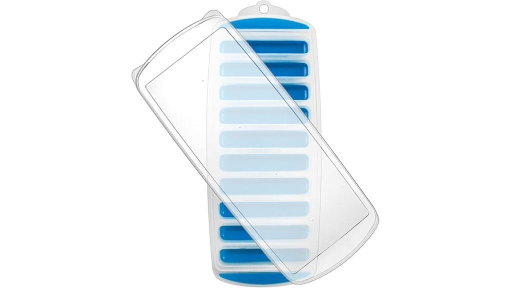 reusable silicone plastic long ice stick