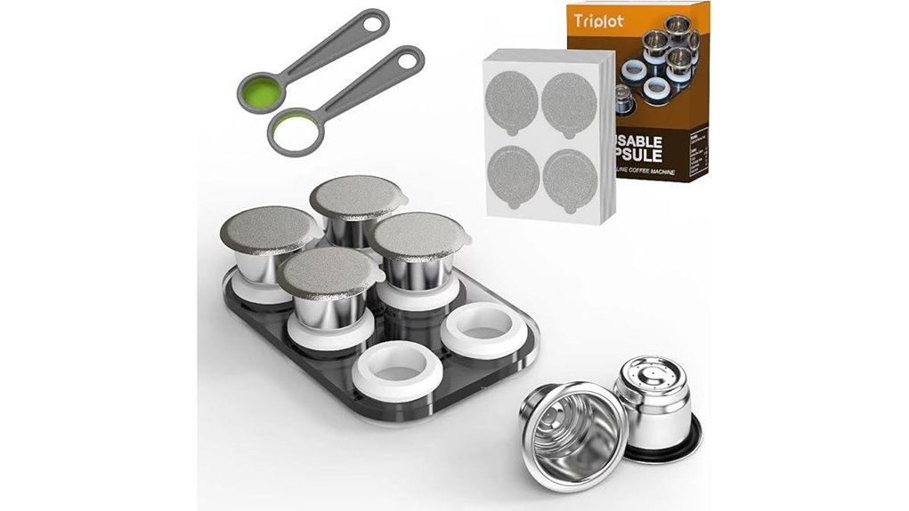 reusable stainless steel capsules