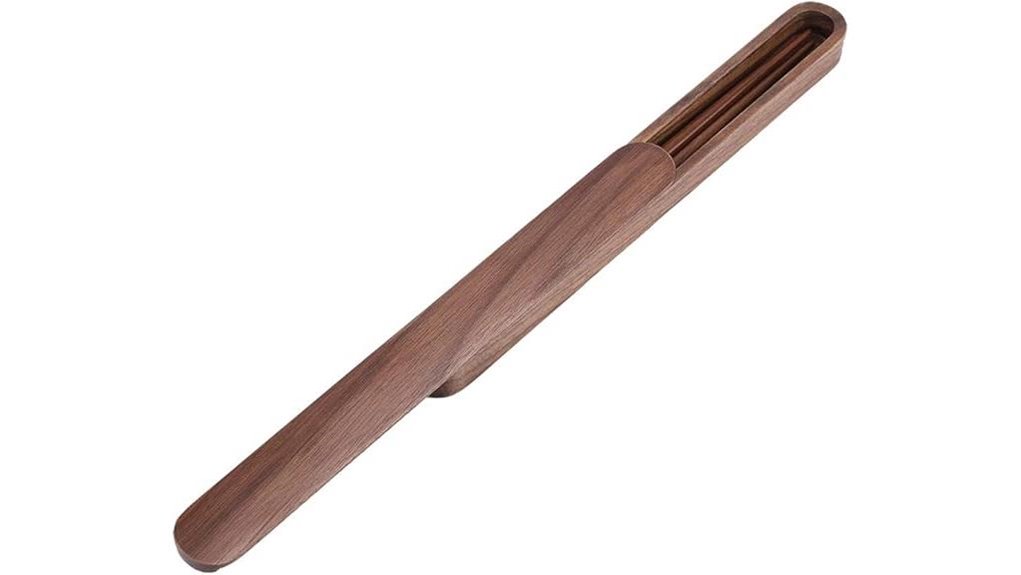 reusable walnut wooden chopsticks