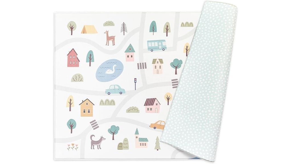 reversible waterproof foam playmat
