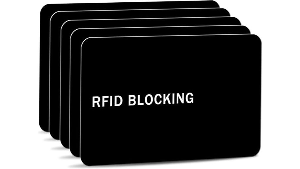 rfid blocking card sleeves