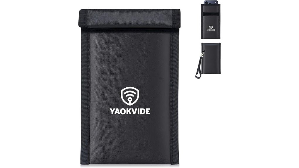 rfid blocking faraday bag