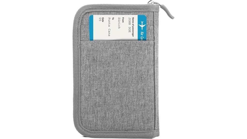 rfid blocking waterproof passport holder