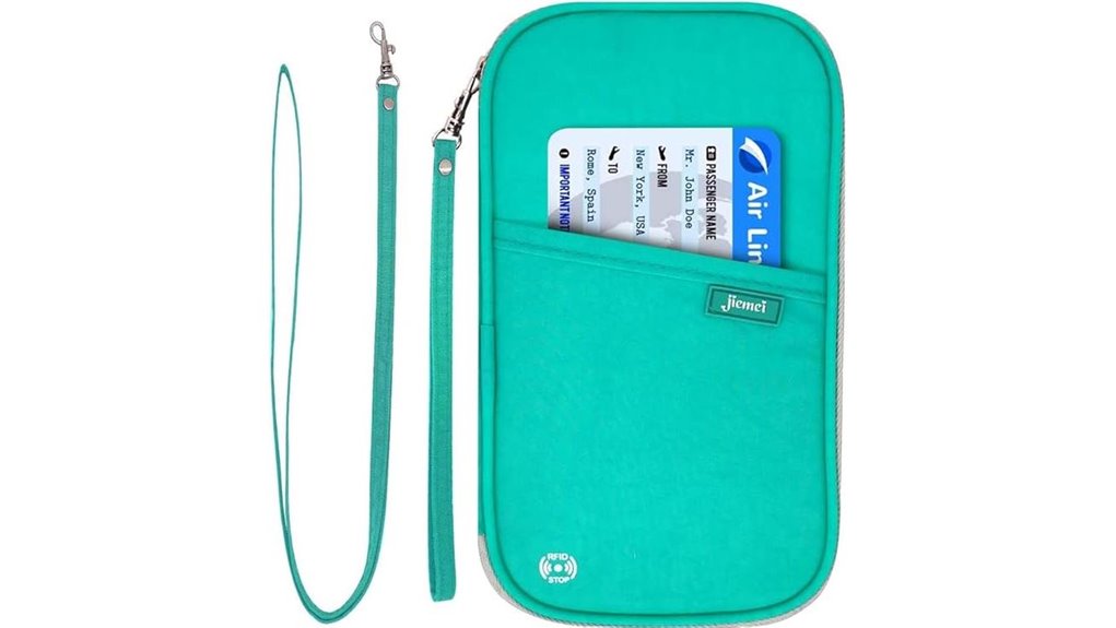 rfid blocking waterproof passport wallet