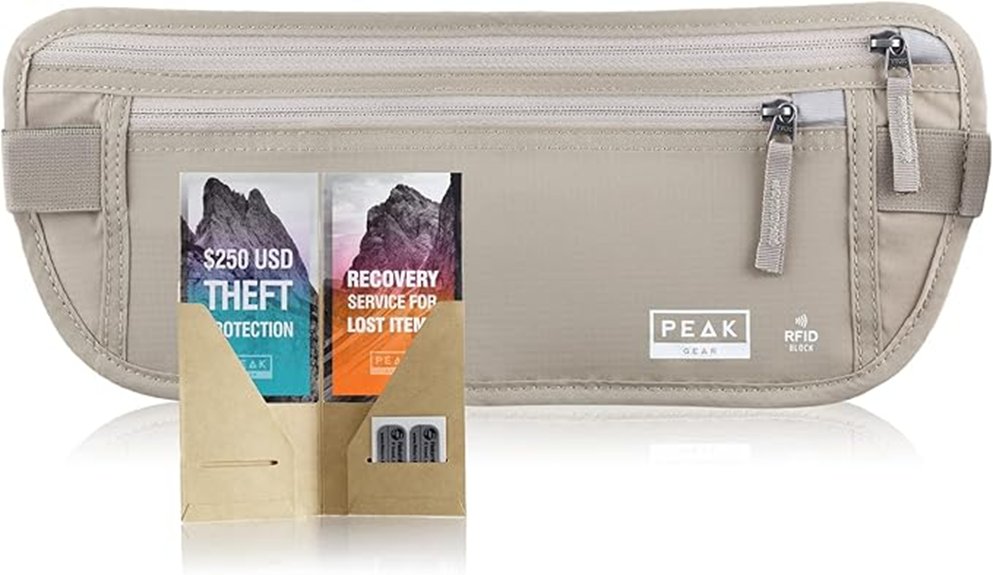 rfid money belt tags