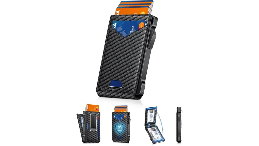 rfid money clip wallet