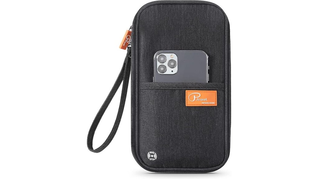 rfid passport travel document organizer