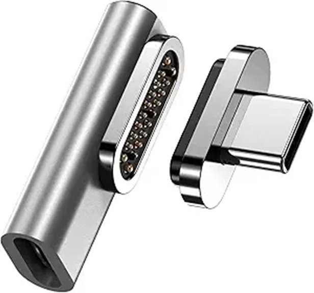 right angle 100w usb c adapter