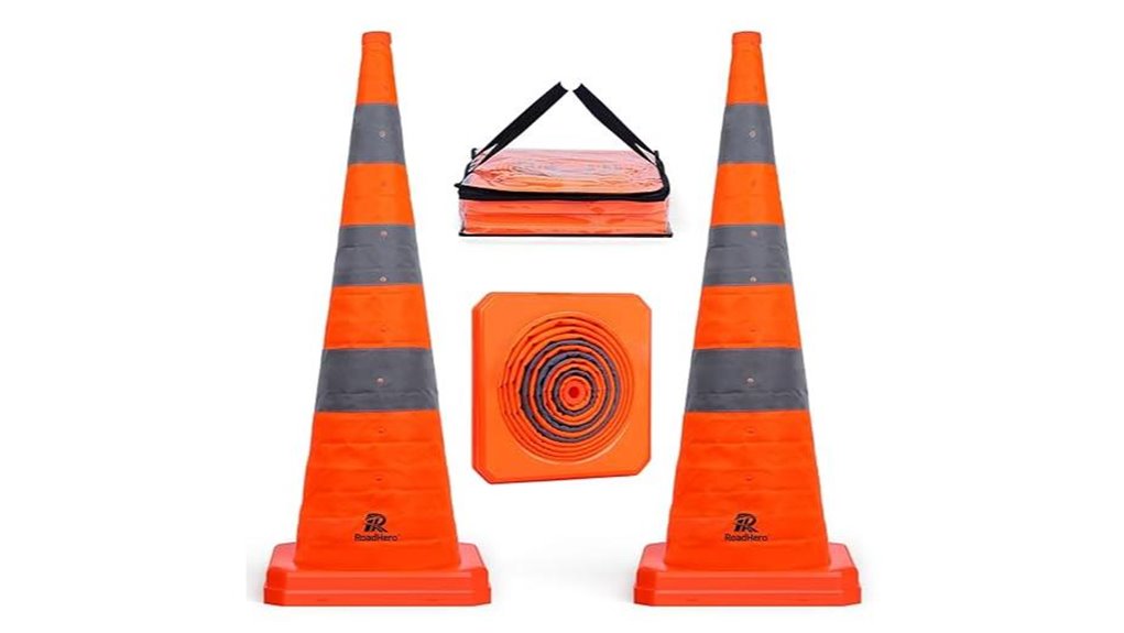 roadhero 36 inch collapsible cones