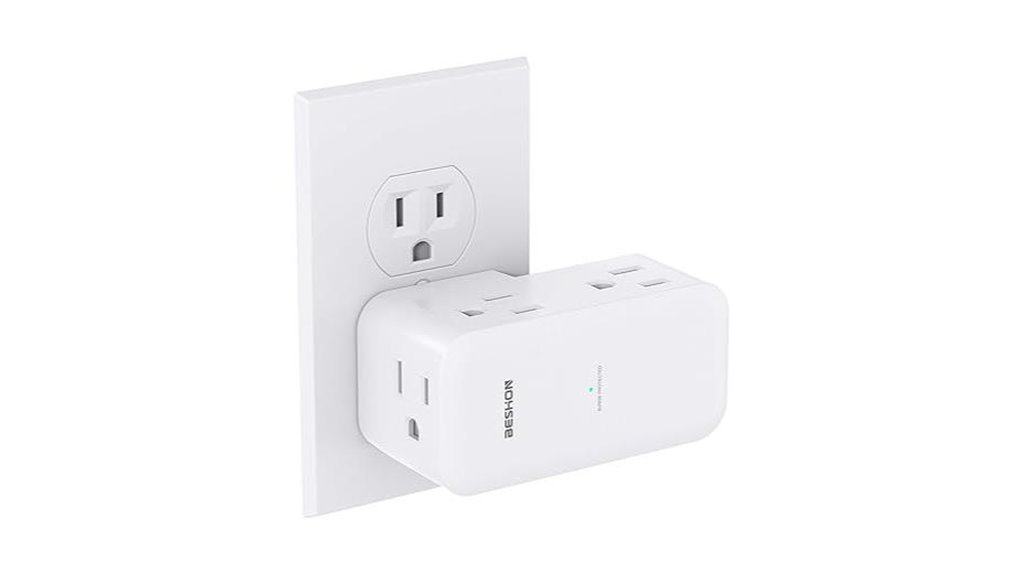 rotating surge protector extender