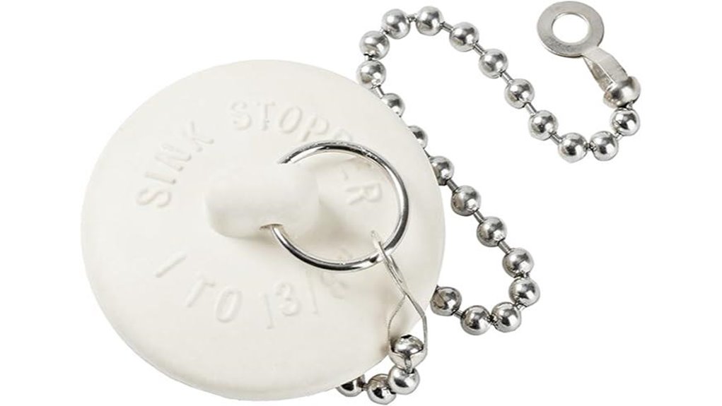 rubber bathtub drain plug