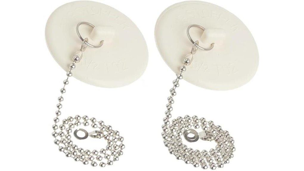 rubber bathtub stoppers with chain