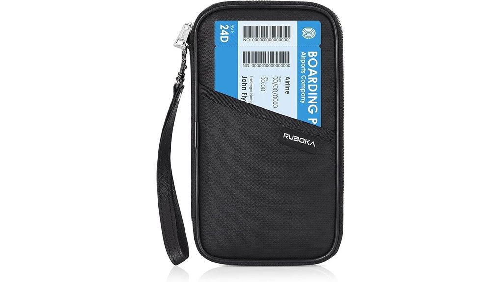 ruboka rfid passport travel wallet
