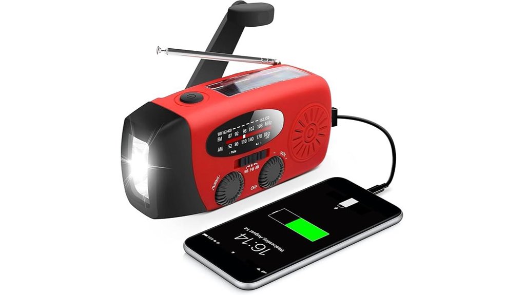 runningsnail led crank radio
