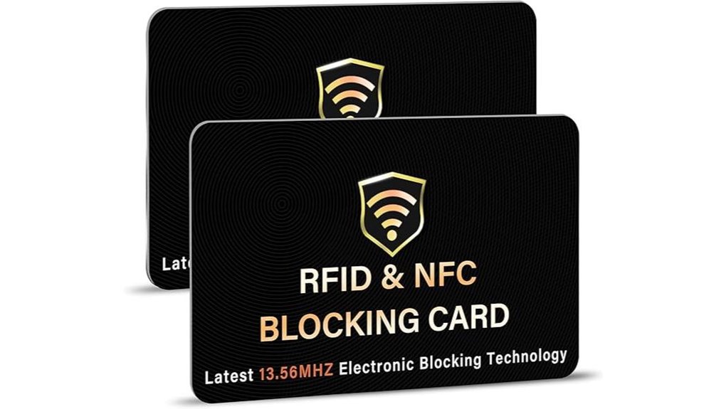 saitech rfid blocking cards